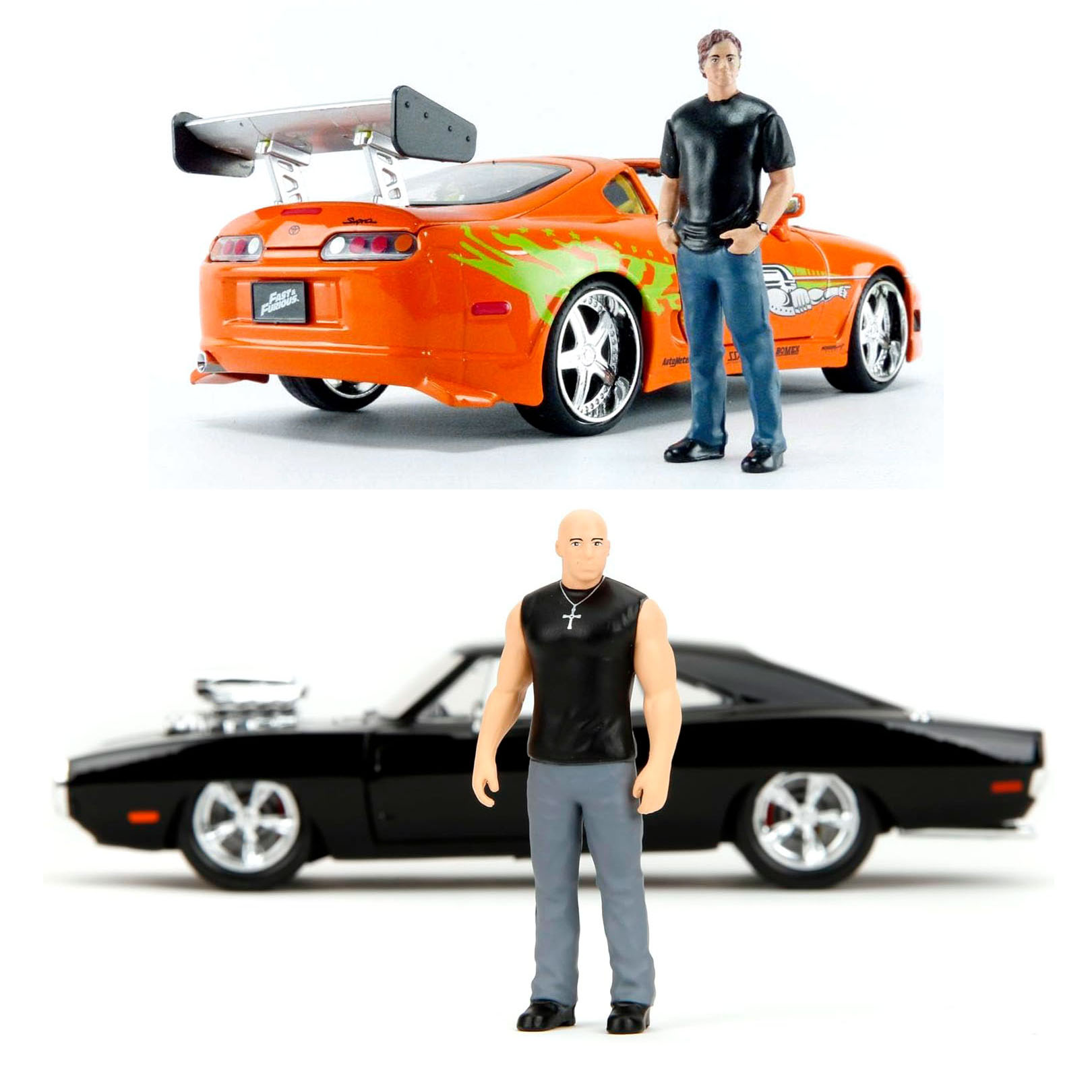 Dodge Charger R/T + TOYOTA SUPRA MK4 + Personaje Brian O’Conner + DOM TORETTO - Rápidos y Furiosos · imagen 2