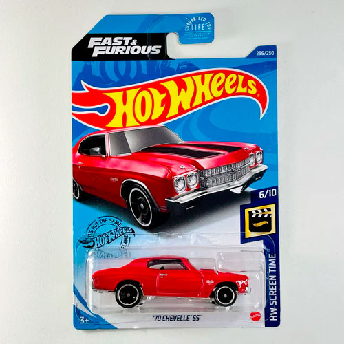 CHEVELLE SS RED - DOM TORETTO - FAST & FURIOUS – Rápidos y Furiosos · imagen 1