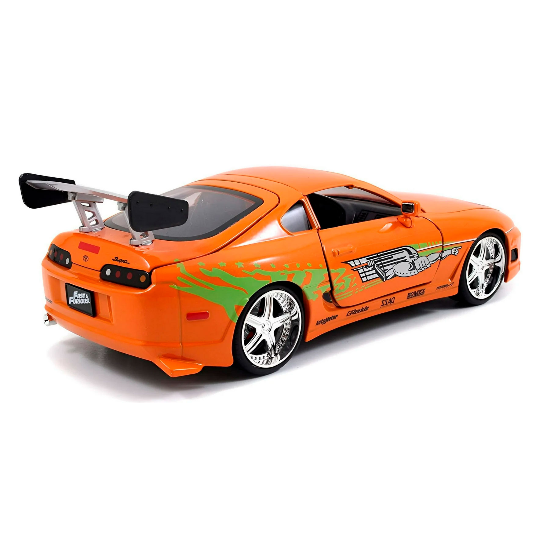 TOYOTA SUPRA MK4 - NARANJA + Personaje Brian O’Conner - Rápidos y Furiosos · imagen 5