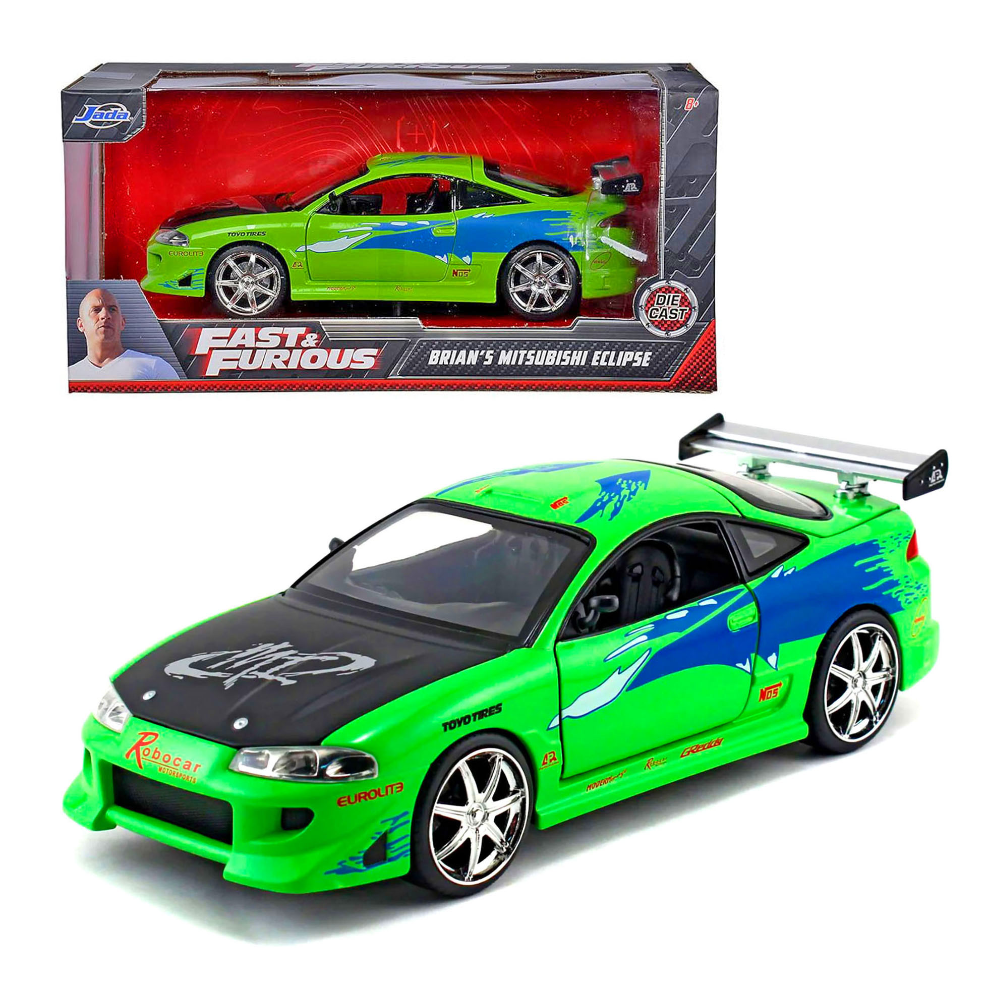 MITSUBISHI ECLIPSE 1995 - Brian O'Conner – Rápidos y Furiosos · imagen 1