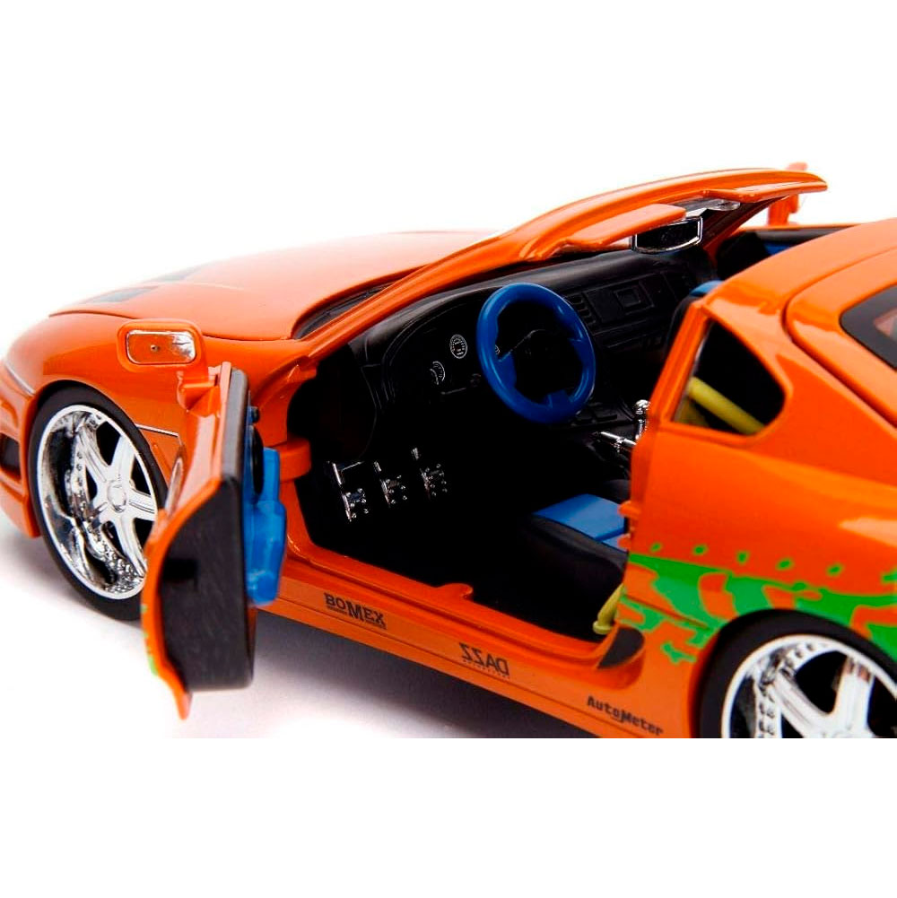 TOYOTA SUPRA MK4 + Brian O’Conner - Rápidos y Furiosos 1/18 · imagen 5