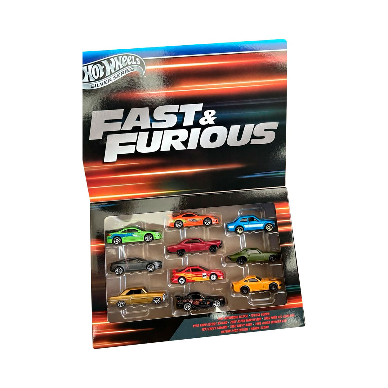 BOX PACK DE 10 FAST & FURIOUS - HOT WHEELS - Rápidos y Furiosos - SUPRA · imagen 2