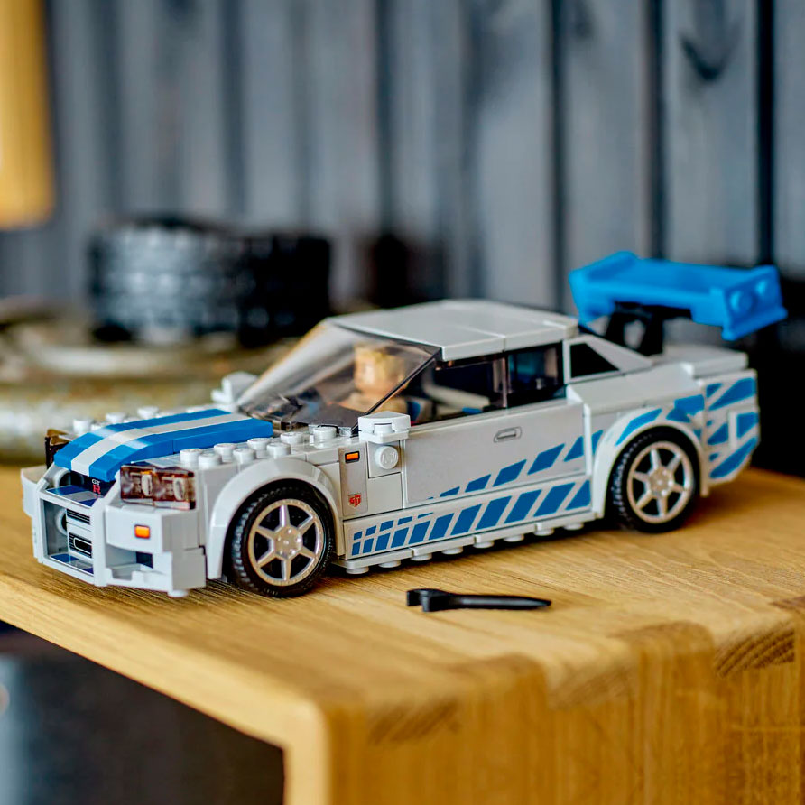 NISSAN SKYLINE GT-R R34 (BNR34) 1999 – Brian O’Conner - Lego – Rápidos y Furiosos · imagen 4
