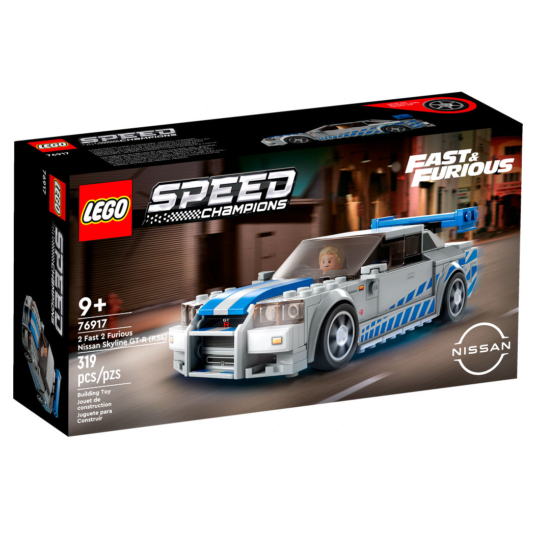 NISSAN SKYLINE GT-R R34 (BNR34) 1999 – Brian O’Conner - Lego – Rápidos y Furiosos · imagen 2