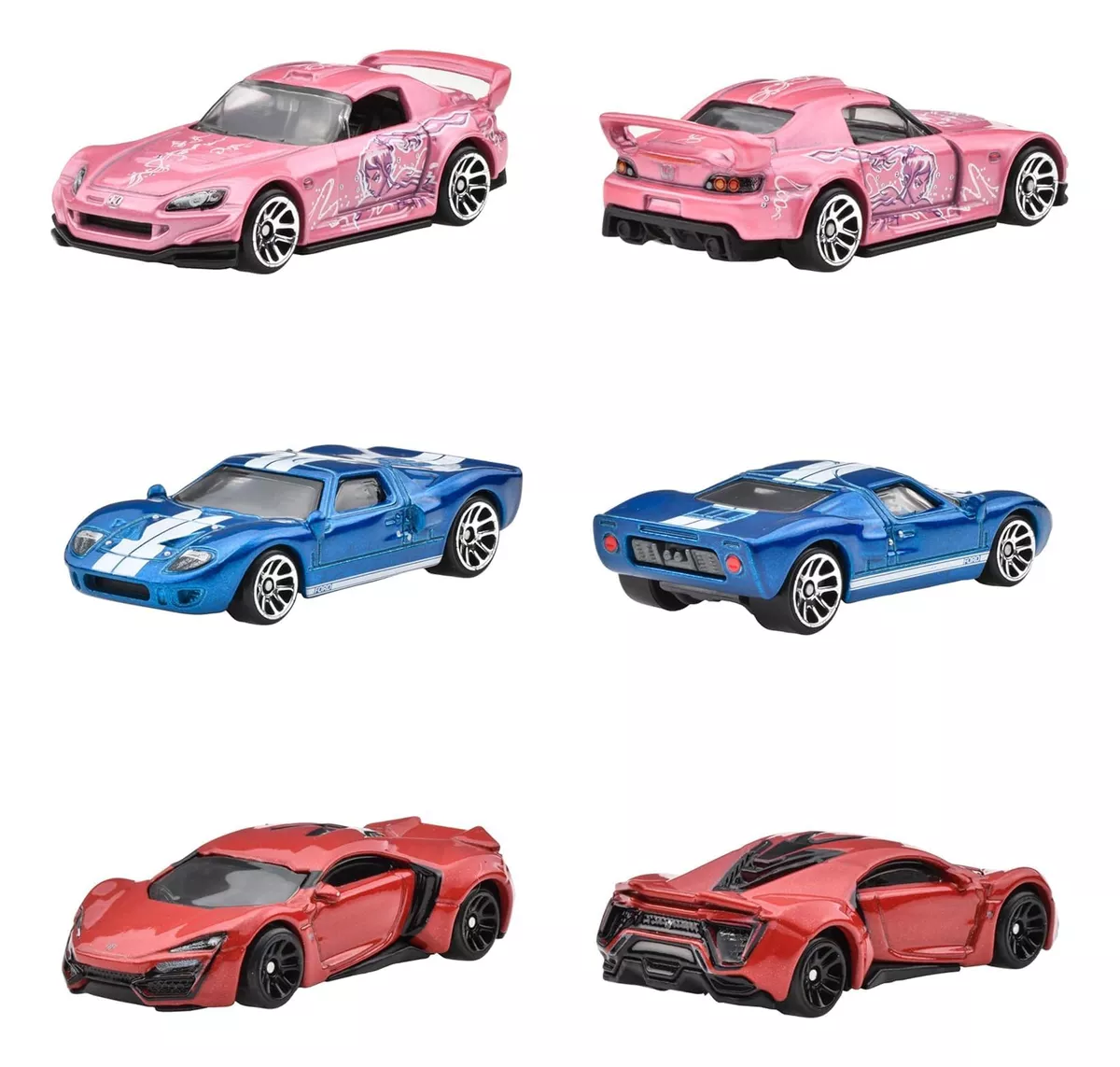 BOX PACK DE 10 FAST & FURIOUS - HOT WHEELS - Rápidos y Furiosos · imagen 5