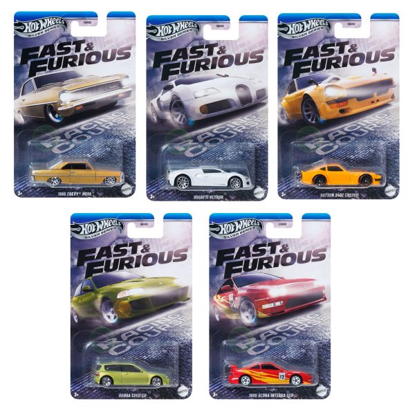 PACK RÁPIDOS Y FURIOSOS - Silver Series / RACING COURSE - FAST & FURIOUS