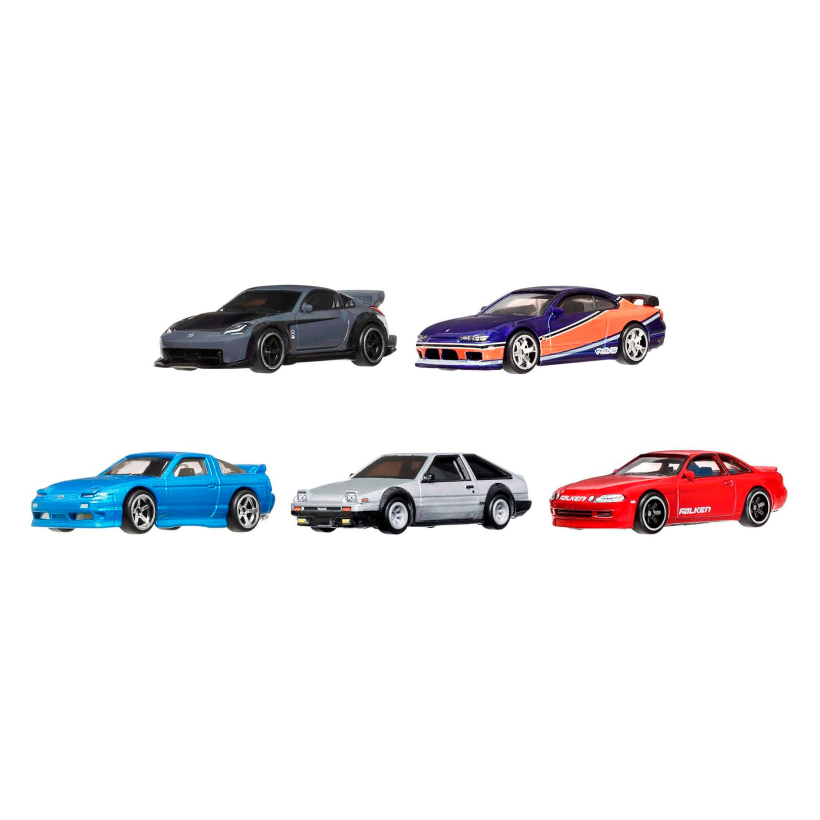 BOX PACK DE 5 FAST AND FURIOUS - HOT WHEELS - Rápidos y Furiosos - TOKIO DRIFT · imagen 3